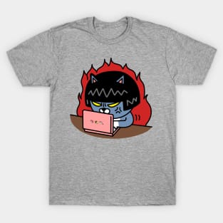 Neo typing furiously T-Shirt